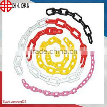 Colored decorative 6mm plastic chain, 12mm plastic chain white, red, green