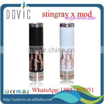 SS/Black/White stingray x mod clone coming with matching drip tips