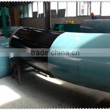 Long hot induction 5d bend pipe
