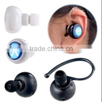 Mono Stereo Mini Wireless Bluetooth Headset Earphone Headphone Mic for Phone unidirectional headset mic