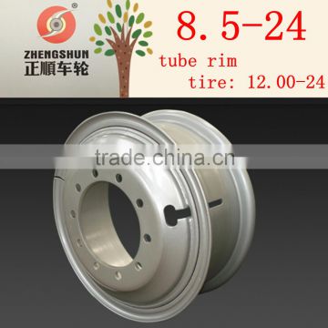 Egypt rim for truck 8.5-24 two holes and 80kg