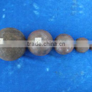 Good wear resistance forged grinding steel balls for ball mill