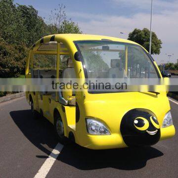 eco-friendly electric passenger bus with 23 seats for tourist