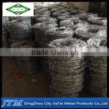 (15 years factory)Weight of barbed wire per meter length/BTO-22 type of barbed wire