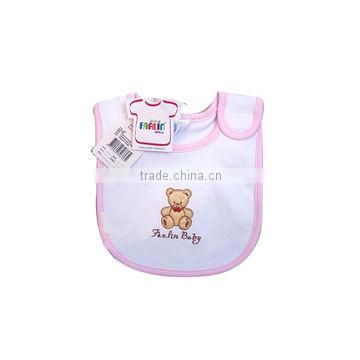 OEM service embroidery bibs for baby