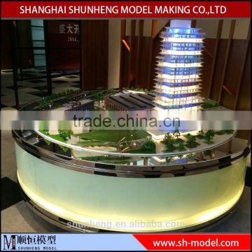 Architectural Model With LED Light/Commercial Building Model Maker/Construction Building model Making