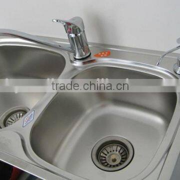 2014 OEM stainless steel kitchen sink with precision deep drawn