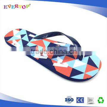 New model eva slipper for men royal blue color high quality rubber slipper beach men sandals