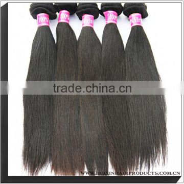 Unprocessed raw 100% virgin human hair, cambodian straight hair weave