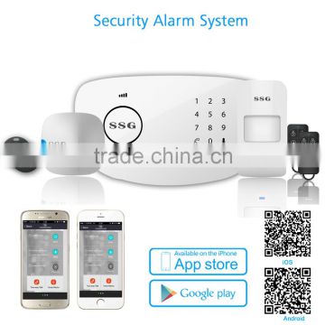 Call Directly on the Mobile Phone Panel Support 5 Phone Number and 5 SMS Remote Operation On APP Alarm System