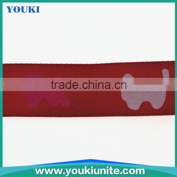 heavy quality cotton materials printed ribbon