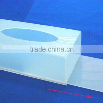 crystal acrylic tissue box/holder