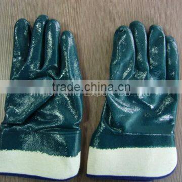 Knit Wrist, Nitrile Fully Coated Gloves