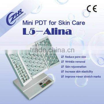 470nm Red L5-Alina 2015 Advanced Mini PDT/LED For Skin Rejuvenation Machine Facial Care
