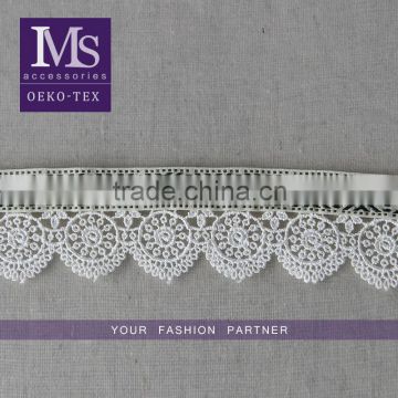 Fine quality multi color tassel wholesale Jacquard polyester flower fringe trim