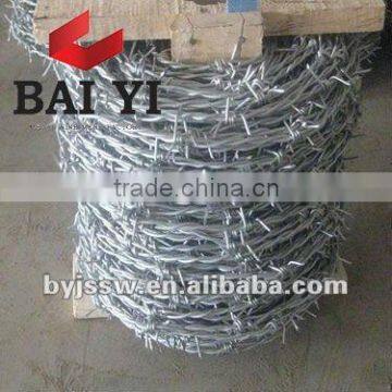 Hot Dipped Galvanized Spool Barbed Wire ( Direct Factoty )