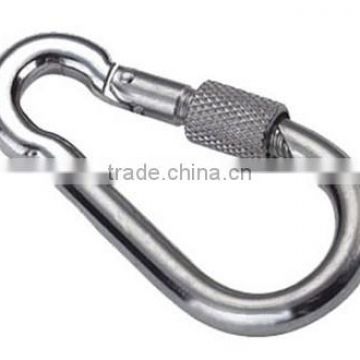 Chinas mountaineering carabiner stainless steel mini snap hook