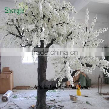 artificial cherry blossom trees made by silk for interior decoration in factory price