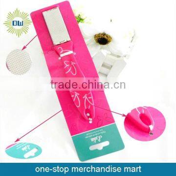 Tied-on-Card High Quality Foot Scrubber