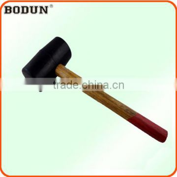 H3015 Thai style rubber mallet with wooden handle