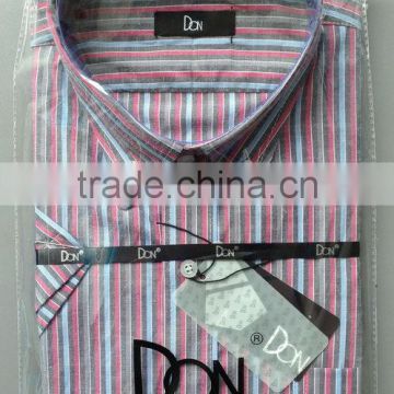 Men's formal stripe shirt,short sleeve,new design---factory