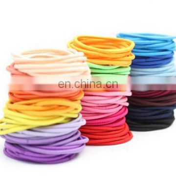 Candy colors Seamless Hair bands Nylon headbands women Hair Ties ropes elastic rubber bands