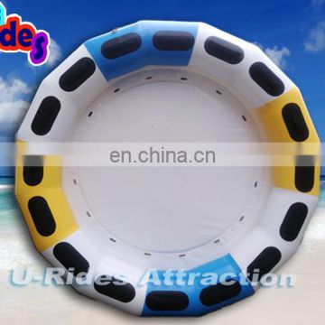 3 layers padded inflatable round for fiberglass slide