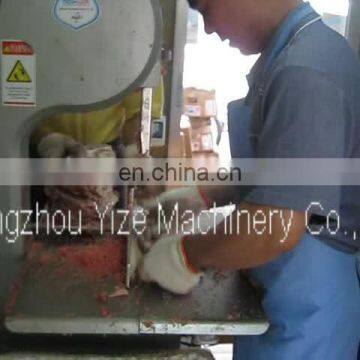 Mutton chop meat cutting machine chop bone saw / frozen meat cutting machine