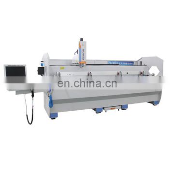 Cnc milling and drilling aluminum curtain wall machine