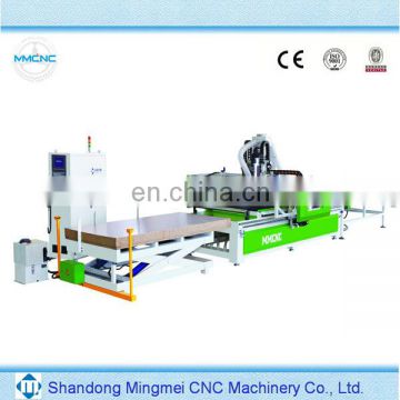 Hungary furniture drilling cnc router with horizontal head cabinet making wood panel cutting