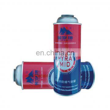Cassette Butane Gas Cylinder empty and empty aerosol container 220g
