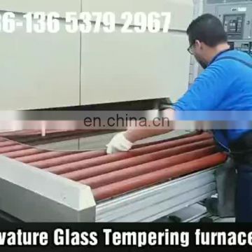 Dual direction Car Rear Glass and Backlites Double Curvature  Glass Tempering furnace