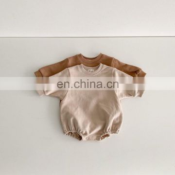 2020 autumn new children's clothing Korean same baby romper net red baby romper embroidery bag fart clothes