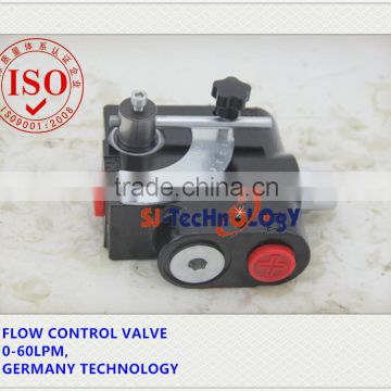 Z1186 high quality control flow, flow range 30-114l/min control valve,flow control valve,hydraulic control valve with flow