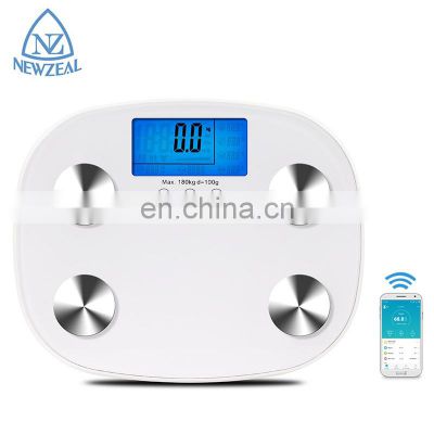 China Cheap Bathroom Weighing Scale LCD Display Customised Body Fat Scale  With Backlight