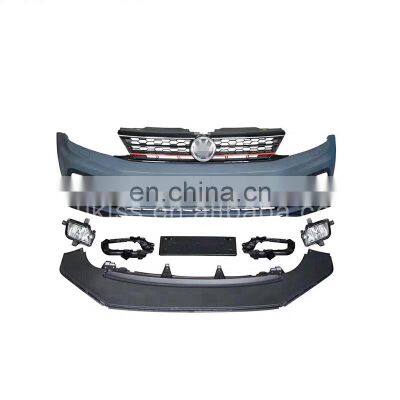 2015-2017 car bumper for Volkswagen Sagitar upgrade GLI front bumper