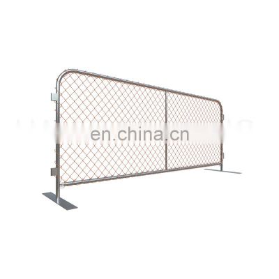 Factory supply safety metal crowd control fence barrier