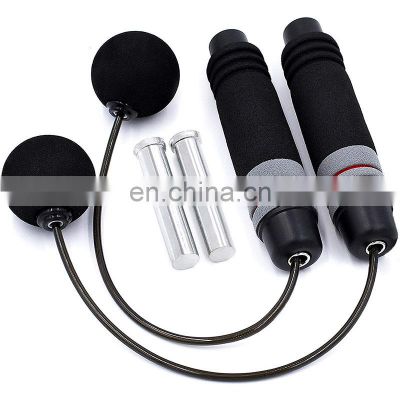 Jump Rope Pvc Skip Rope Weighted  Skipping Speed Jump Rope With Steel Wire