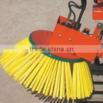 yellow wafer cleaning road /snow brush