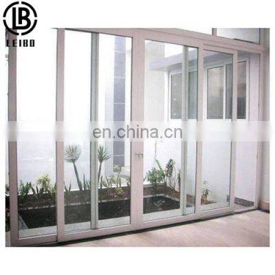 Interior Glass PVC WPC Sliding Doors for Bedroom Entrance Door
