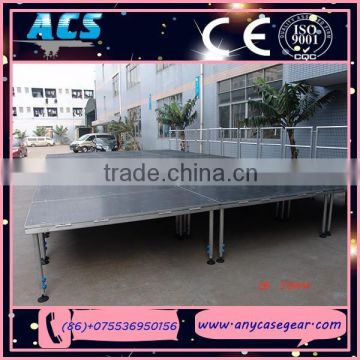 ACS outdoor wedding stage, school stage platform, simple wedding stage for sale