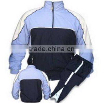 Track Suit in Sky Blue & Black Color