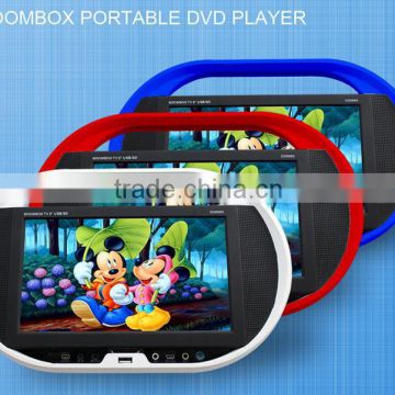 2015 newest portable 9 inch dvd player usb