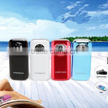 newest portable power bank with led torch smart portable charger power bank