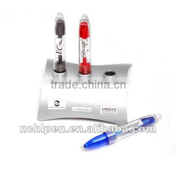 promotional plastic ballpoint pen stand