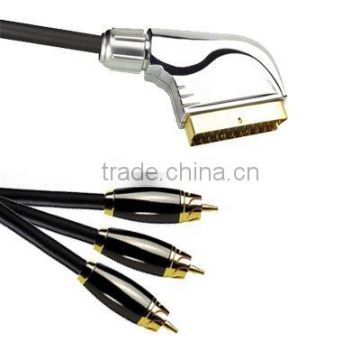 Scart -3RCA cable