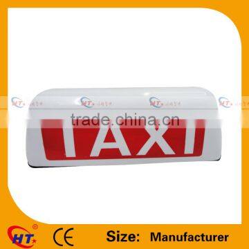 HT manufacturer taxi roof small signs