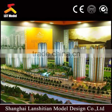 custom commercial building model making/architectural model/construction model