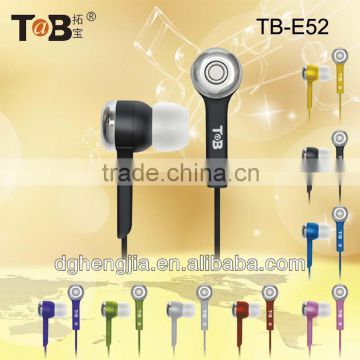 2014 new China factory manufacturer oil plated fashionable earphones