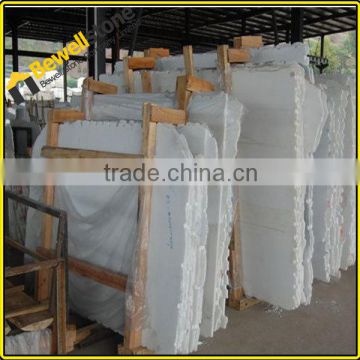 A quality China crystal white stone slab,sale white marble slab